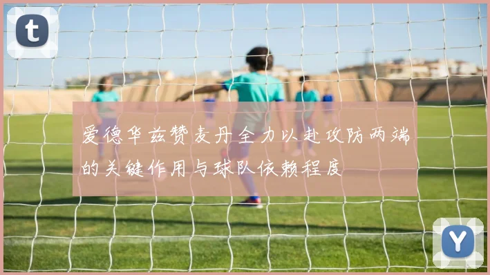 爱德华兹赞麦丹全力以赴攻防两端的关键作用与球队依赖程度